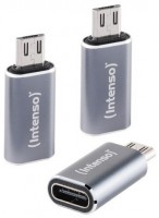 C480M USB-C Buchse > Micro-USB Stecker Adapter 3er Pack grau