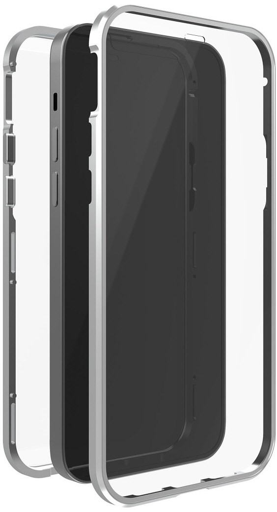Cover 360° Glass für iPhone 13 Pro silber