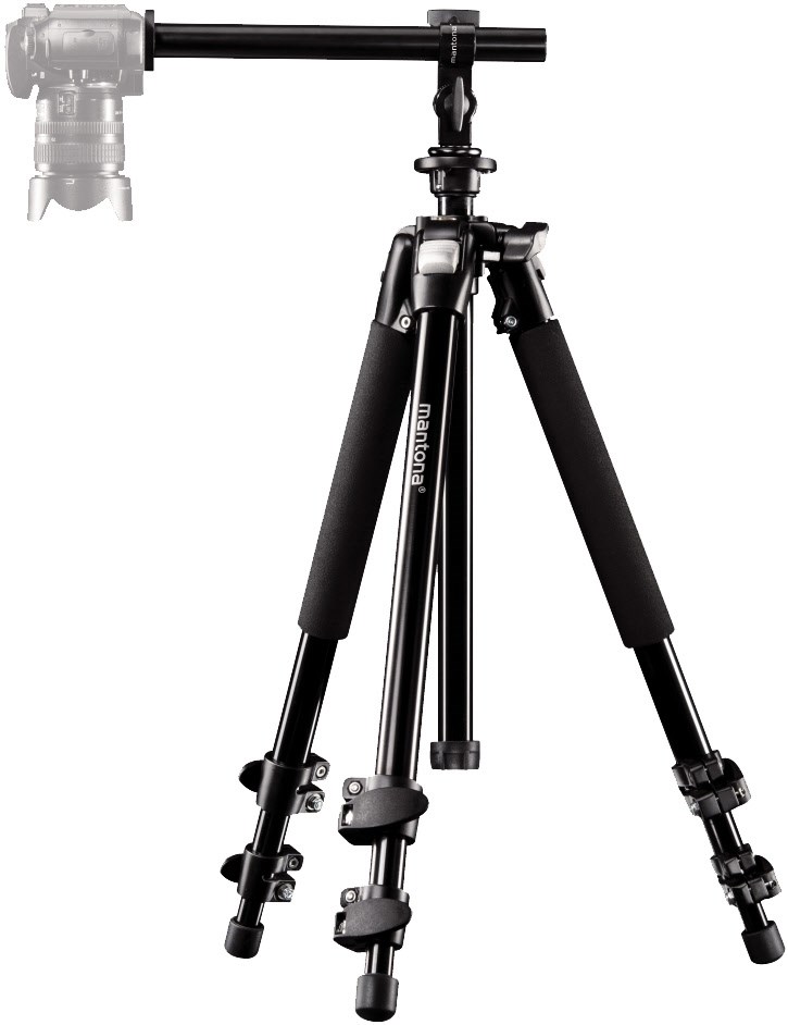 Scout MAX Stativ Set "Makrofotografie" schwarz