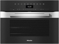 H 7440 B Kompakt-Backofen edelstahl/cleansteel, 49 l, schnelles Vorheizen, Rückwand katalytisch beschichtet, 59,5 cm breit, A+