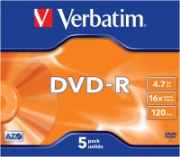 DVD-R AZO 16x 4,7GB (5er JewelCase)