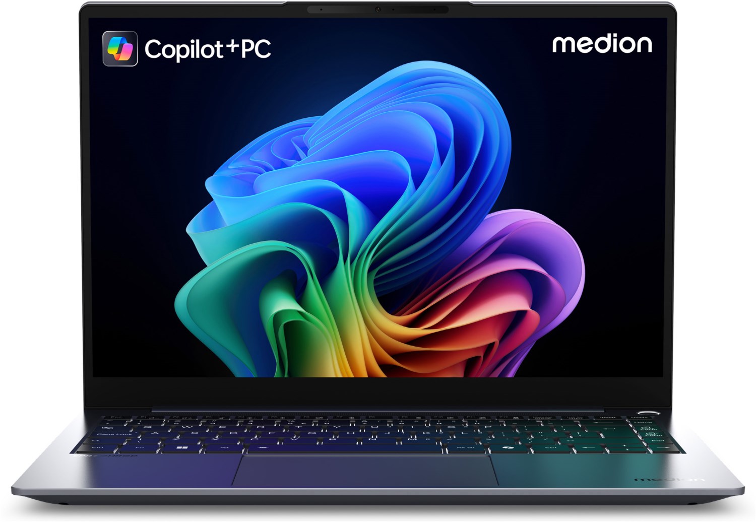 SPRCHRGD 14 S1 (MD62695) 35,56 cm (14") Notebook, 16 GB RAM, 512 GB SSD, Qualcomm Snapdragon X Plus, Windows 11, QHD+ (2880x1800)