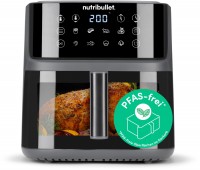 NBA0811DG Crisplite Air Fryer Heißluft-Fritteuse schwarz