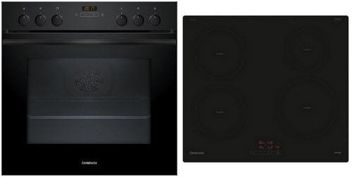 Image of CX51EI04T Herdset mit Induktionskochfeld bestehend aus CH4M61164 + CM731036 schwarz