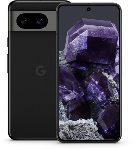 Pixel 8 (128GB) Smartphone obsidian, 50 MP Kamera, 6,2 Zoll Display, LTE, Android