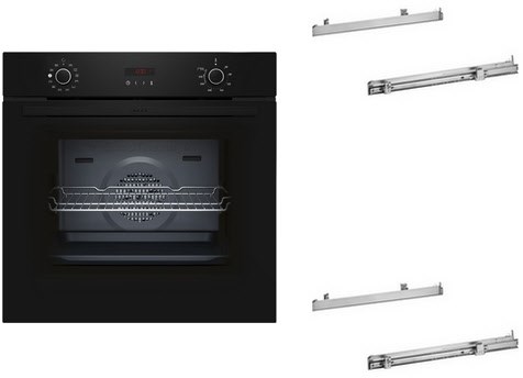 Image of BMK120KBSP Backofen mit Dampfunterstützung bestehend aus B2CVG6AK3+Z11TI15X0+Z11TI15X0 schwarz