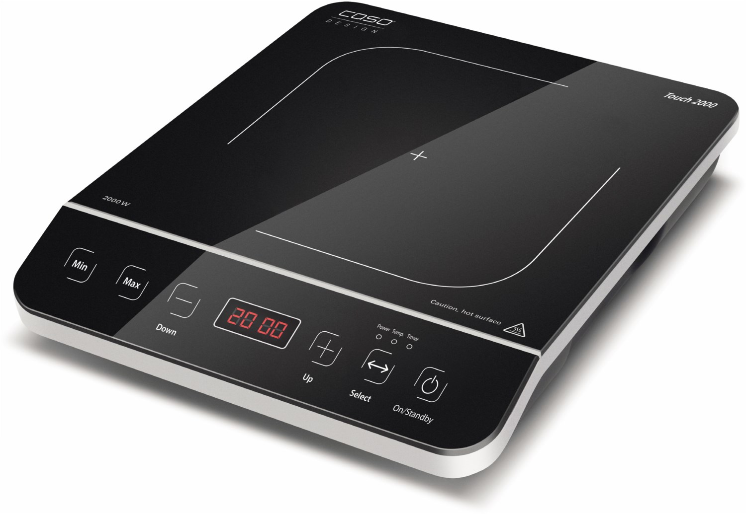 Image of Touch 2000 Induktionskochplatte schwarz