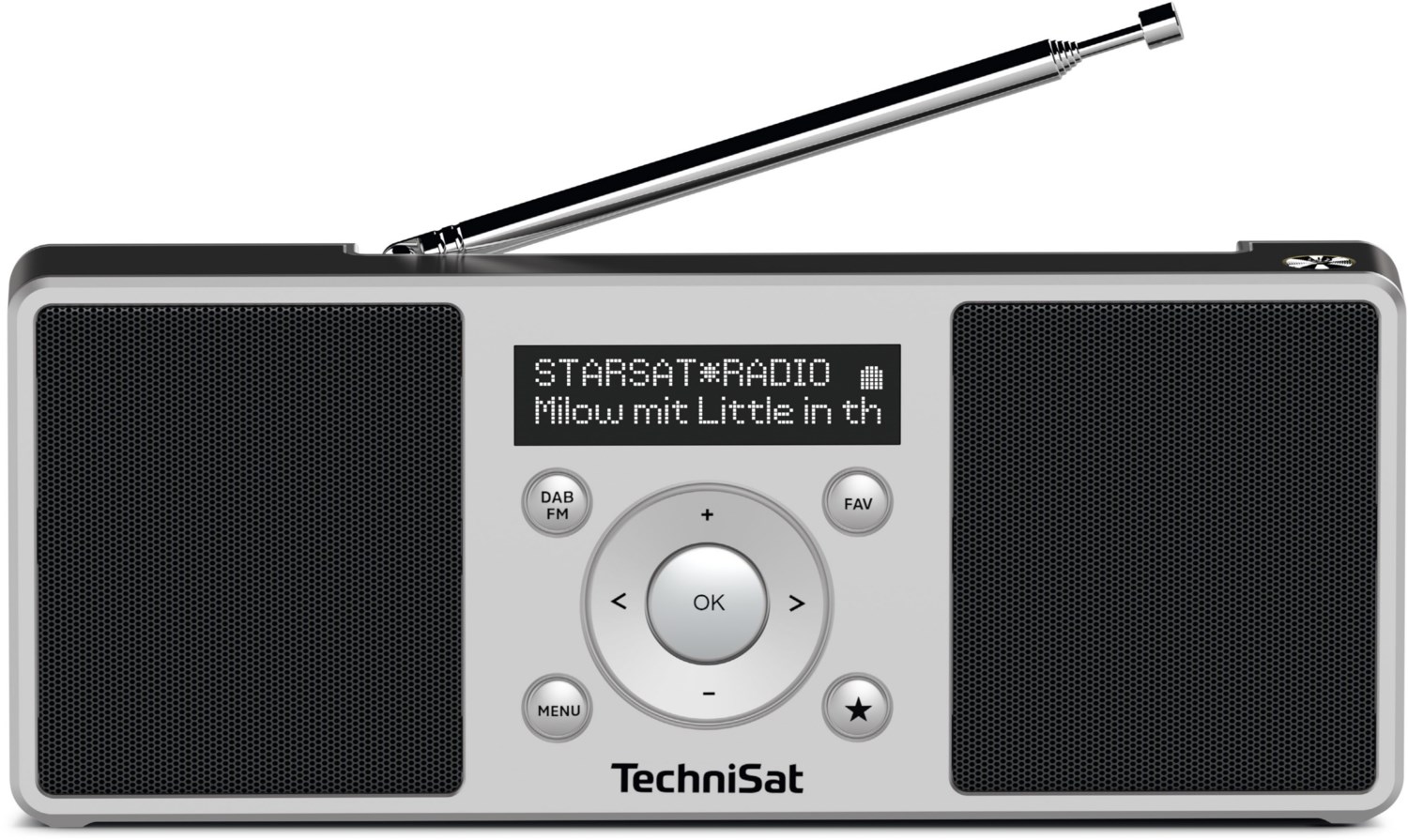 Image of Digitradio 1S Heimradio schwarz/silber