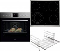 FHHS24M11 Herdset bestehend aus OU5PE40SM+HE604070XB+TR1LV edelstahl/cleansteel + edelstahl
