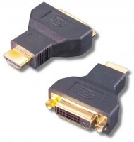 HDMI 5 HDMI/DVI-Adapter HDMI-Stecker Typ-A > DVI-Buchse