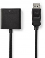 CCGB37250BK02 DP-Kabel (0,2m) schwarz DP-Stecker>DVI-D 24+1 Buchse