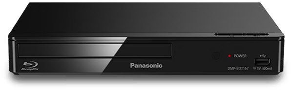 DMP-BDT167EG 3D Blu-ray Disc-Player schwarz