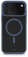 Handyhülle Frame Protect für iPhone 17 Pro Max blau/transparent