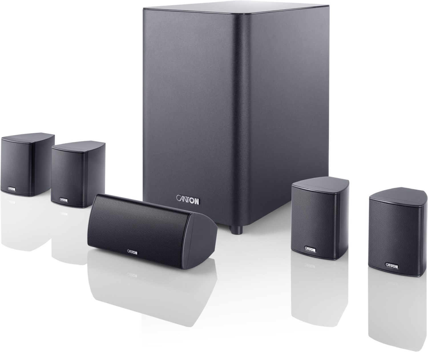 Movie 200 5.1.2 A/V-Lautsprechersystem mit Aktiv-Subwoofer schwarz