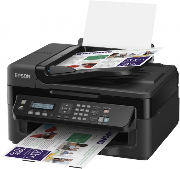 Epson Workforce Wf 2530wf Multifunktionsgerät Tinte Schwarz Euronics 8052