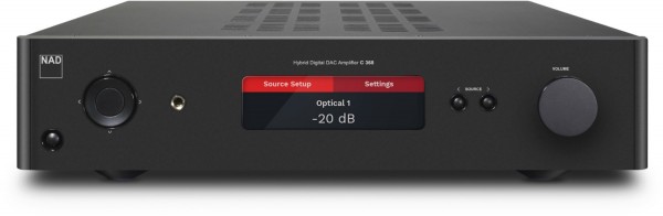 C 368 Vollverstärker Stereo graphit