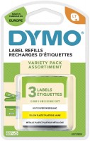 LetraTag Starter Pack 12mm (4m) Papier/Plastik/Metall gelb/silber