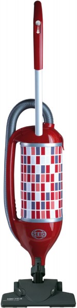 Felix 4 Kombi Rosso Handstaubsauger rot/grauschwarz, 3,5 l Staubvolumen, 10,5 m Reichweite, Saugleistung stufenlos regelbar