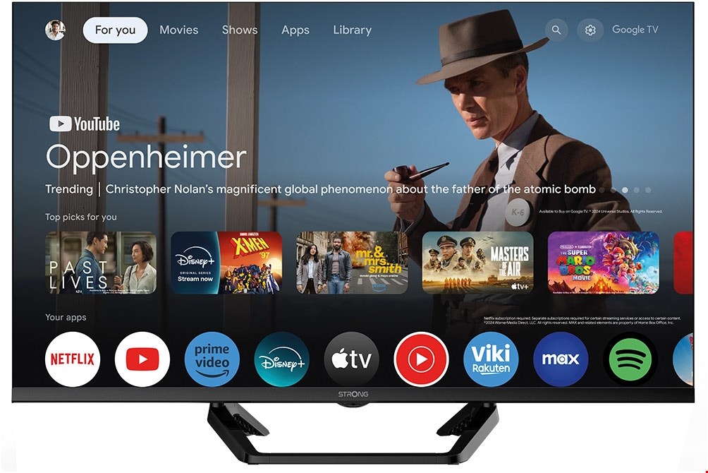 SRT24HG4723C 60 cm (24") LCD-TV mit LED-Technik schwarz, HD Ready, Smart-TV, DVB-T2/DVB-C/DVB-S2, Sprachsteuerung