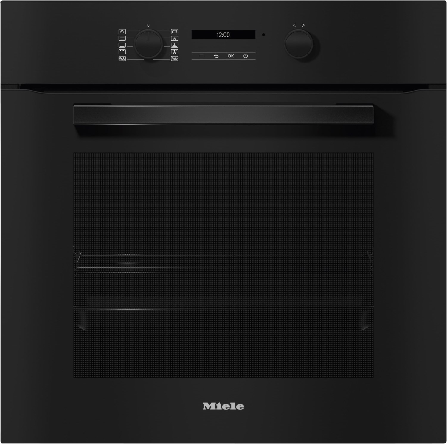 H 2861-1 B Einbaubackofen obsidianschwarz / A+
