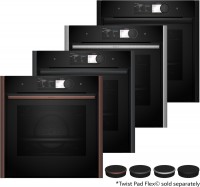 B69VY7MY0 Einbaubackofen flex design, 71 l, Pizza-Stufe, schnelles Vorheizen, Brotback-Stufe, pyrolytische Selbstreinigung, 59,6 cm breit, A+