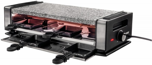 48760 Delice Basic Raclette edelstahl/schwarz