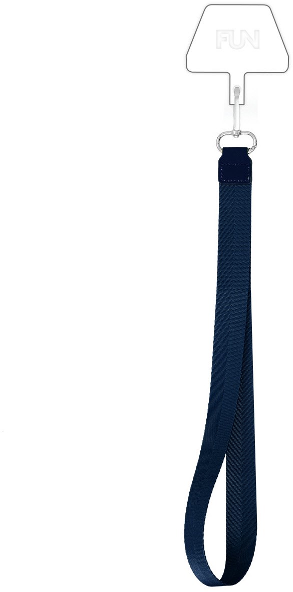 Necklace Inlay Universal mit Umhängeband blau
