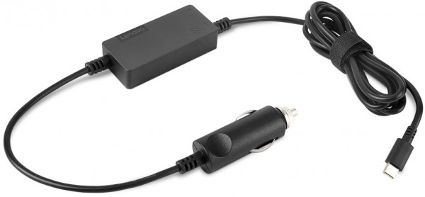 USB Type-C KFZ Reisenetzteil (65W) schwarz