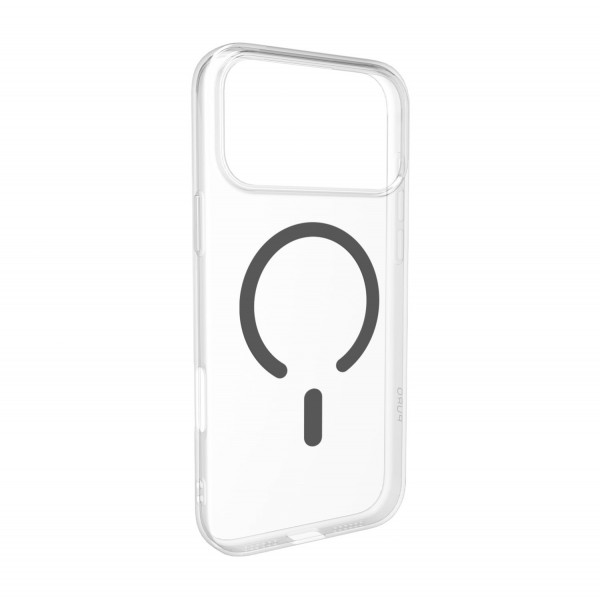 Lite Mag für iPhone 17 Pro Max transparent/dunkelgrau
