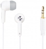 Gloss In-Ear-Kopfhörer mit Kabel weiss
