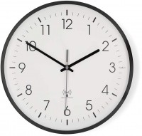 CLWA6226BK Funkwanduhr schwarz/weiss