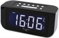 FUR 4005 Funkuhrenradio schwarz/silber
