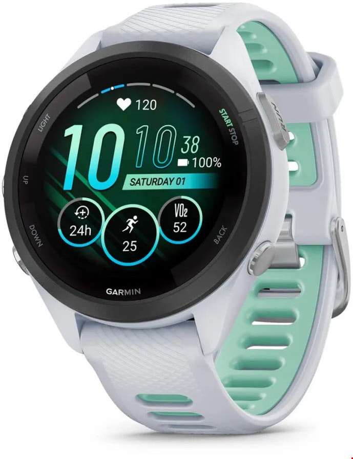 Forerunner 265S (42mm) Sportuhr steinweiß/mintgrün