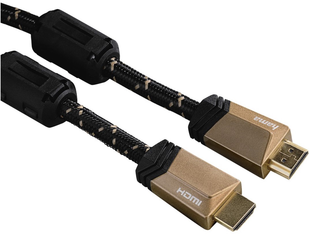Premium HDMI-Kabel (1,5m) bronze coffee