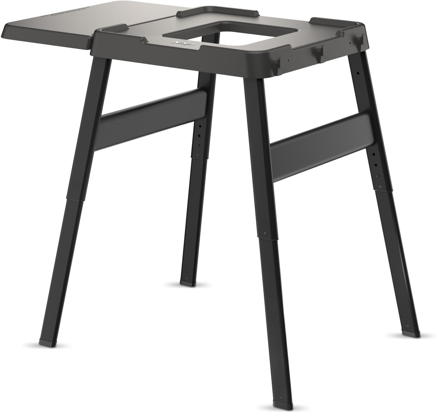 Image of Höhenverstellbarer Grillständer für Woodfire Grill schwarz