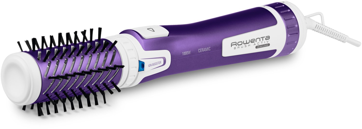 CF9530F0 Brush Activ Volum & Shine Warmluft-Stylingbürste weiß/violett
