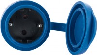 WiFi-Steckdosenadapter Outdoor schwarz/blau