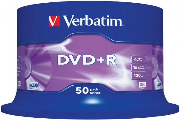 DVD+R AZO 16x 4,7GB (50er Spindel)