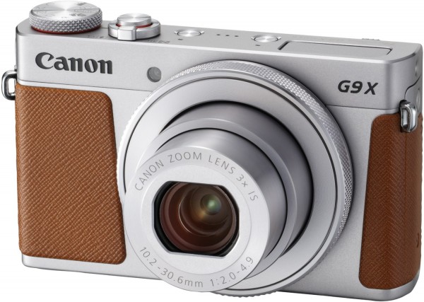 PowerShot G9 X Mark II Digitalkamera silber
