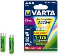 Toy Accu AAA 800mAh 2er Blister Akku