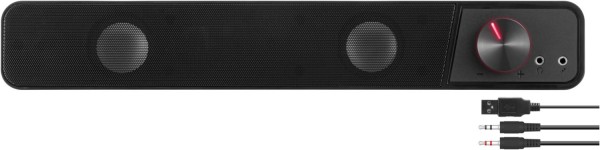 Brio Stereo Soundbar schwarz
