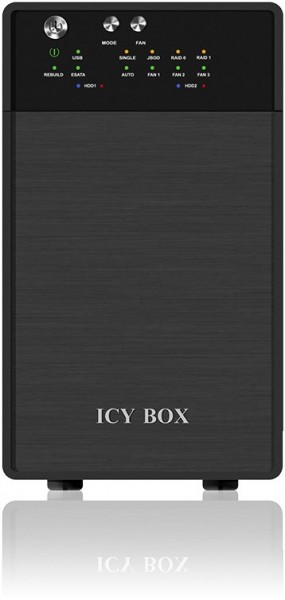 IB-RD3620SU3 3,5" USB 3.0 Festplattengehäuse schwarz