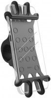 Fahrrad-Handyhalterung Flexible für Lenkerstangen Ø 2 - 3,5 cm schwarz