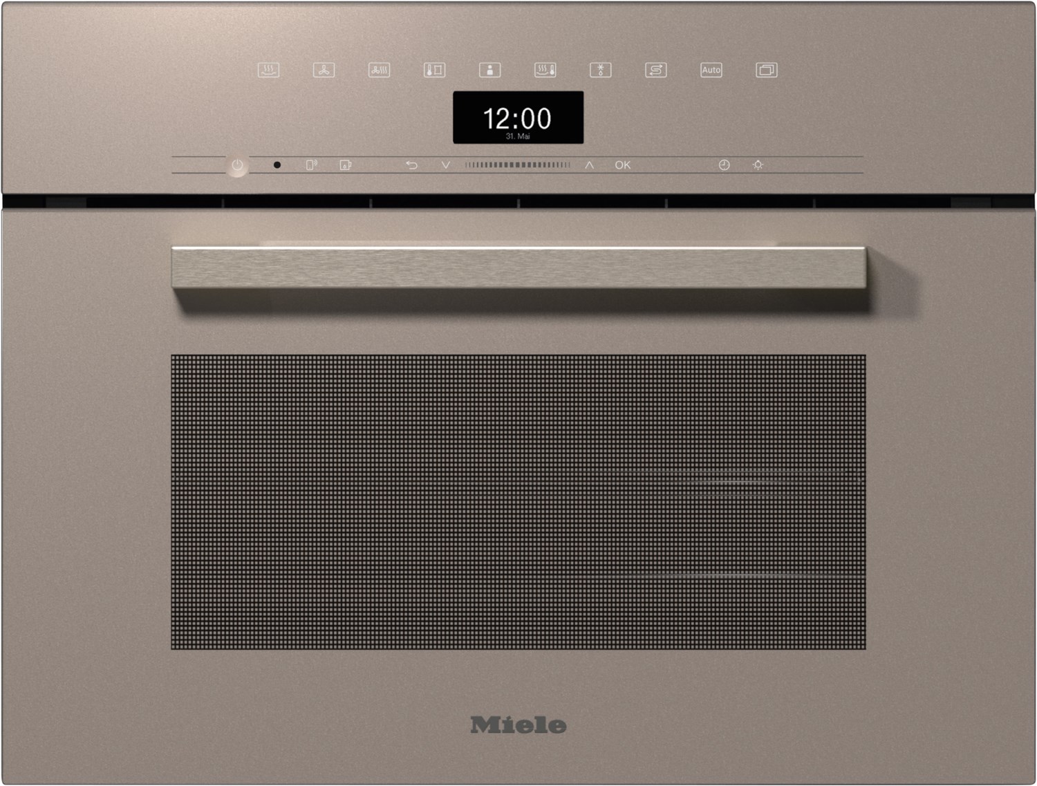 DGC 7440 HC Pro Elektro-Backofen mit Dampfgarer pearlbeige, 47 l, schnelles Vorheizen, SousVide-Funktion, 59,5 cm breit, A+