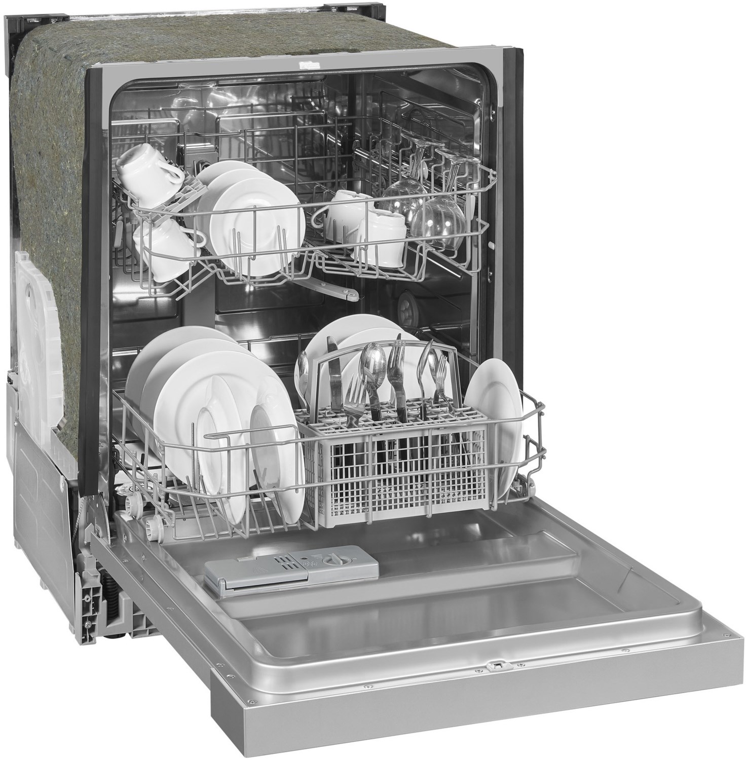EGSP 1009-EB-030E integrierbarer Geschirrspüler 45 cm edelstahl