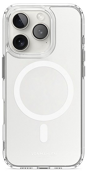 Transparent Case für iPhone 16 Plus weiß