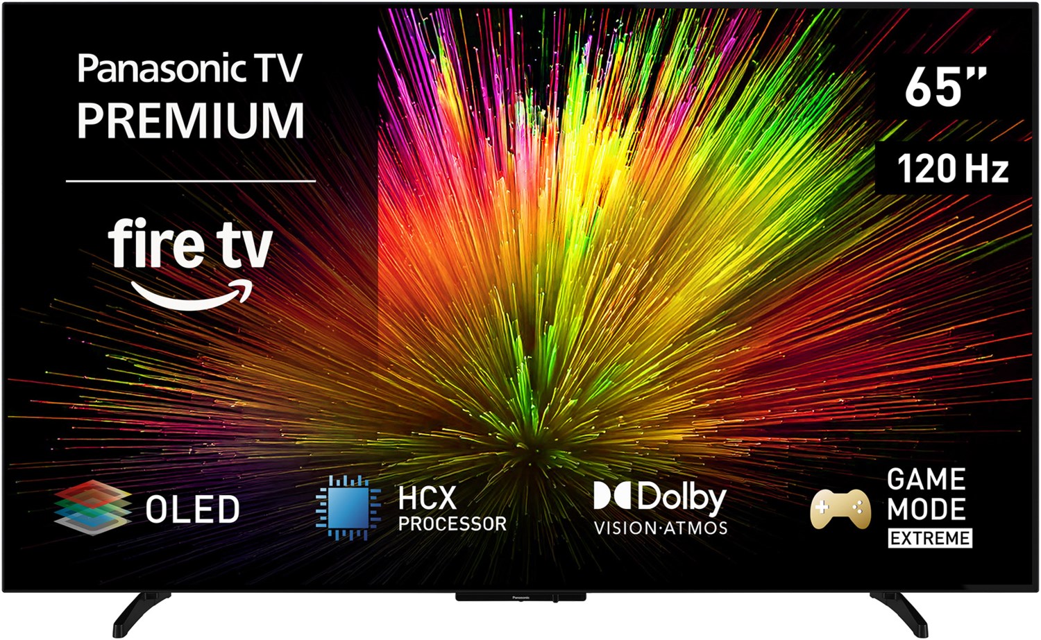 TV-65W83AE8 164 cm (65") QLED-TV silber, 4K Ultra HD, Smart-TV, DVB-T2/DVB-C/DVB-S2, Sprachsteuerung
