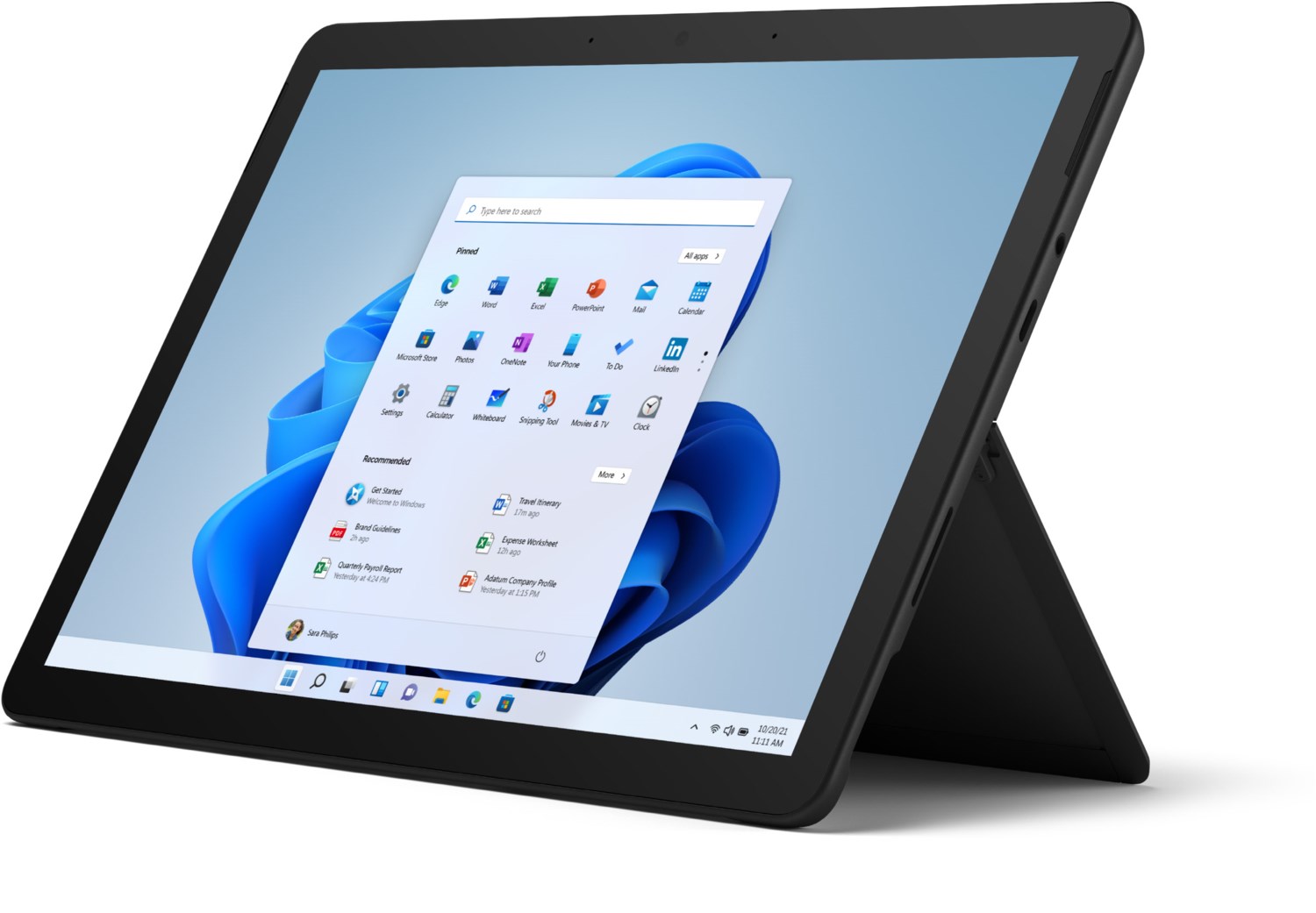 Microsoft Surface Go 3 LTE (i3 128GB) Tablet schwarz  - Onlineshop EURONICS