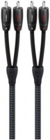 Sydney RCA>RCA (1,5m) Audiokabel dunkel grau/schwarz