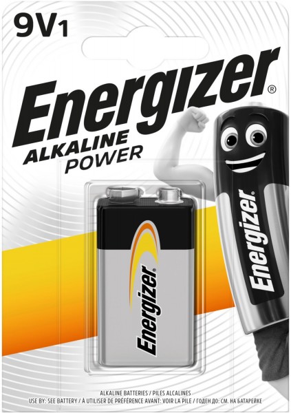 Alkaline Power E-Block 9V Batterie 1er Blister